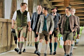Crowds enjoying Oktoberfest 2024 Utah with traditional Bavarian music, beer tents, and scenic mountain views.