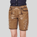 Comfort meets style: Discover our collection of Bavarian lederhosen women's shorts, perfect for all-day wear.