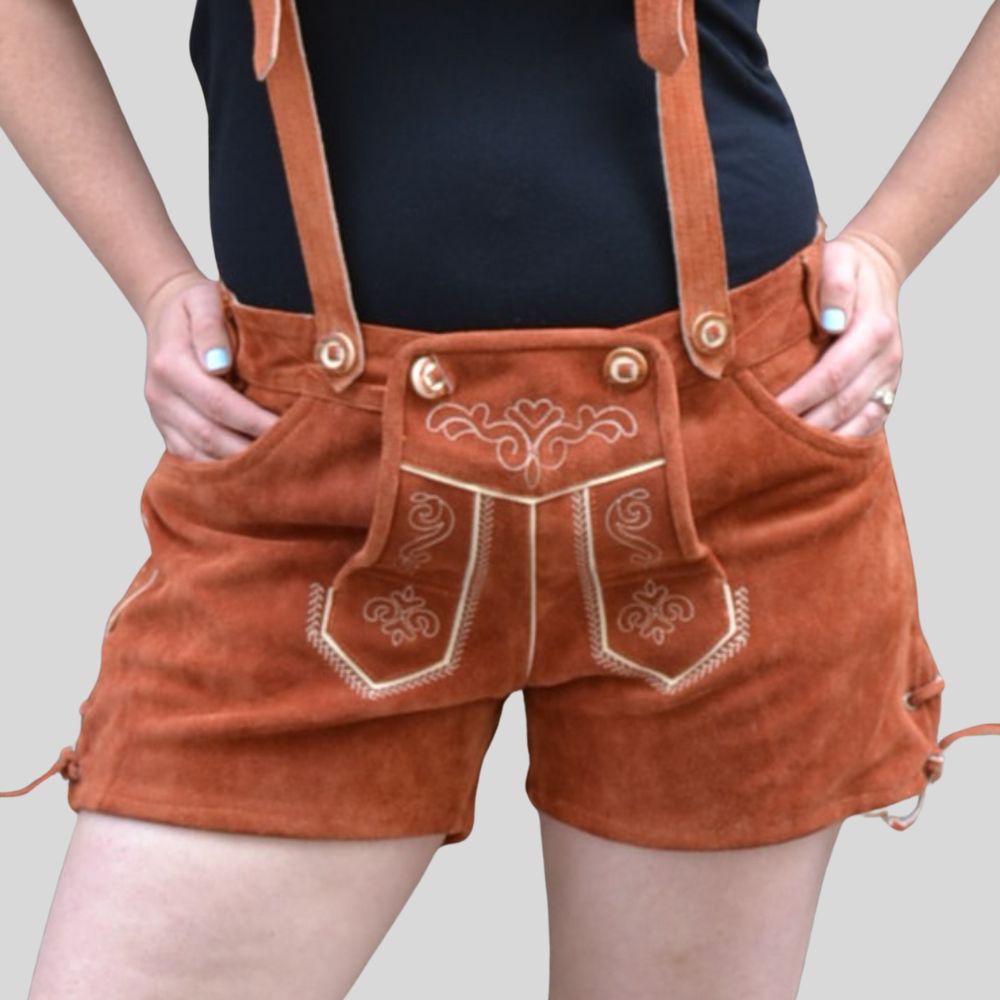 Selecting the perfect Lederhosen: Explore our collection to find the ideal fit for any body type.