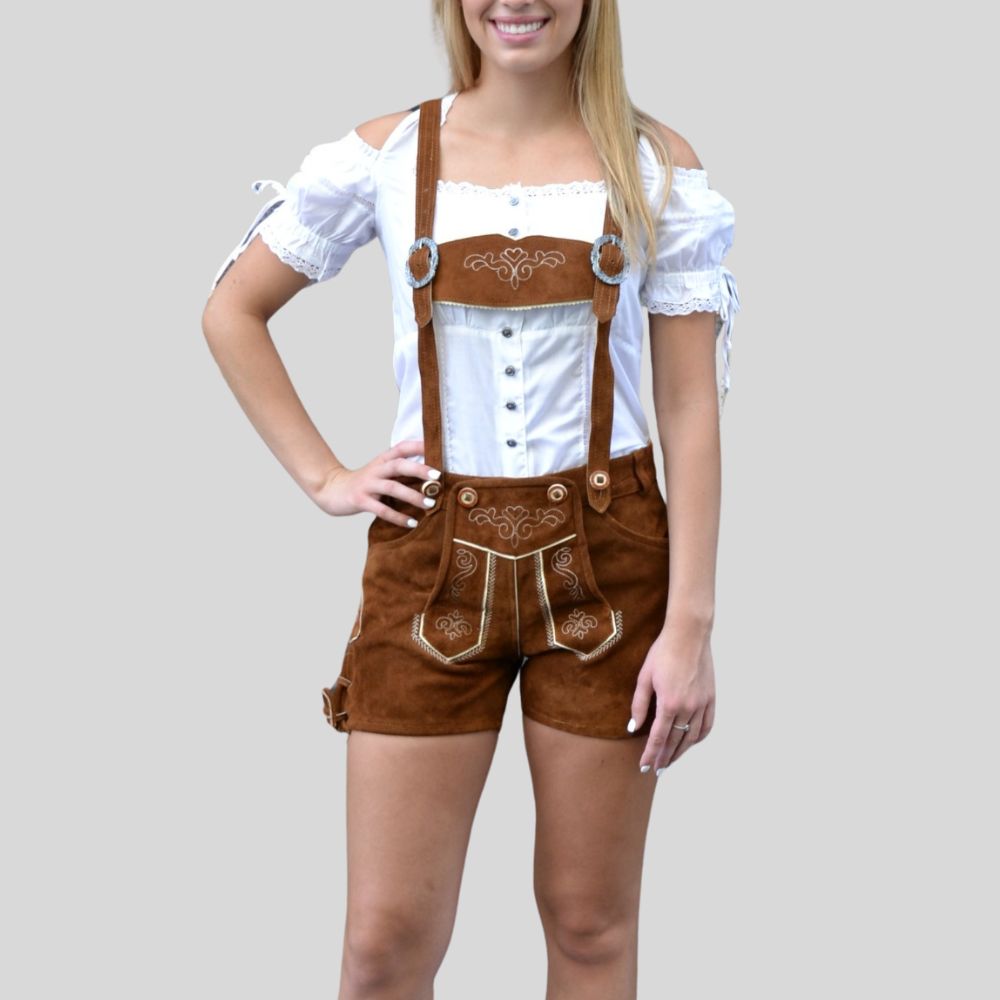 Selecting the perfect Lederhosen: Explore our collection to find the ideal fit for any body type.