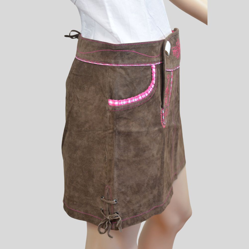 Rustic Lederhosen Skirt