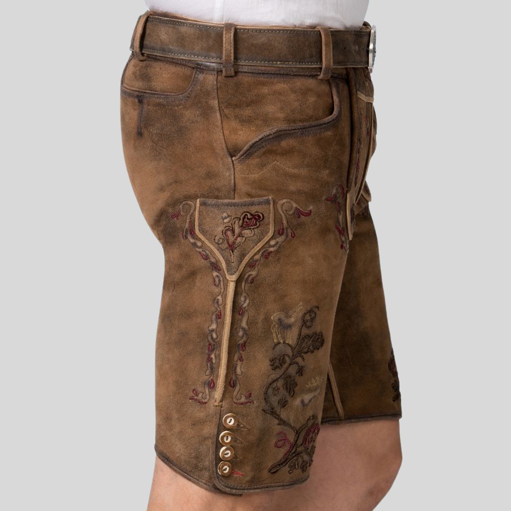 Level Up Your Oktoberfest: Elevate your celebration with a pair of authentic men's Lederhosen. 