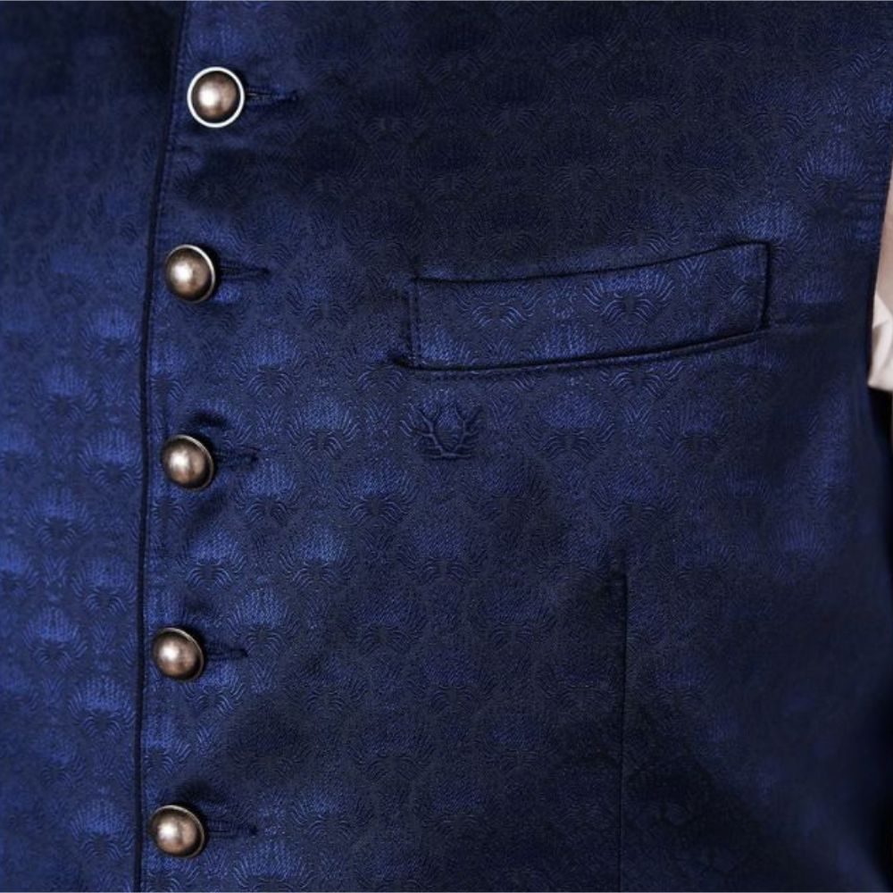 Jeans Get an Upgrade: Elevate your everyday denim with a stylish and comfortable waistcoat.