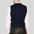 Smart Casual Style: Master the art of pairing a waistcoat with jeans for a relaxed yet polished look.