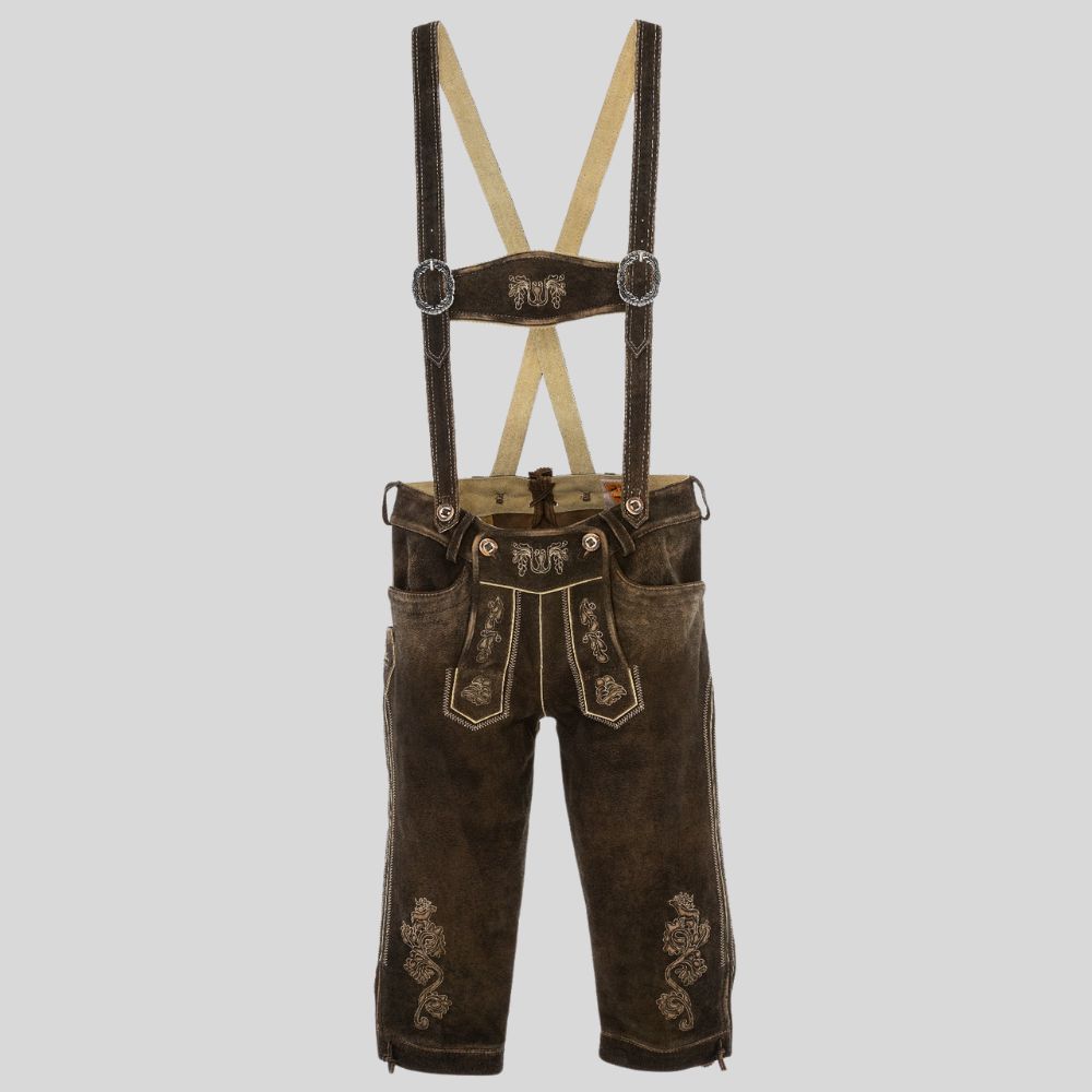 Stand Out from the Crowd at Oktoberfest: Rock a pair of retro men's Lederhosen for a unique and unforgettable look.