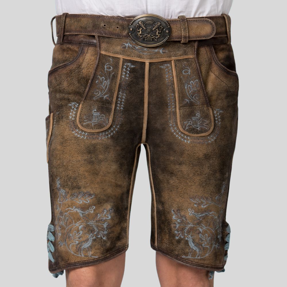 Beyond Oktoberfest: Shop men's Lederhosen for a touch of Bavarian flair, perfect for any occasion.