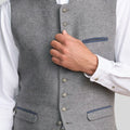 Stylish Bavarian vest for traditional festivals.