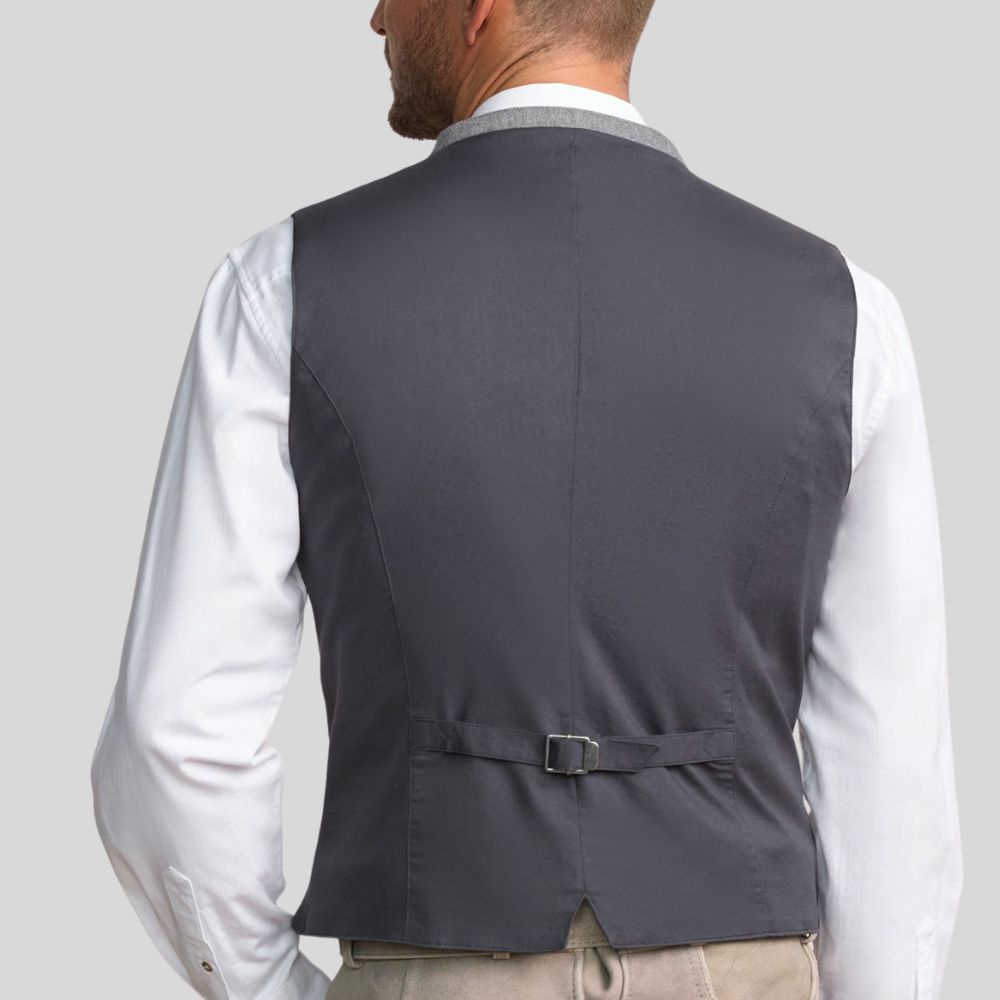 Modern Oktoberfest vest with authentic German look.