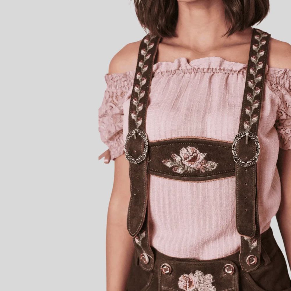 Beyond Tradition, All Style: Rock a pair of stylish women's Lederhosen and turn heads at any occasion.