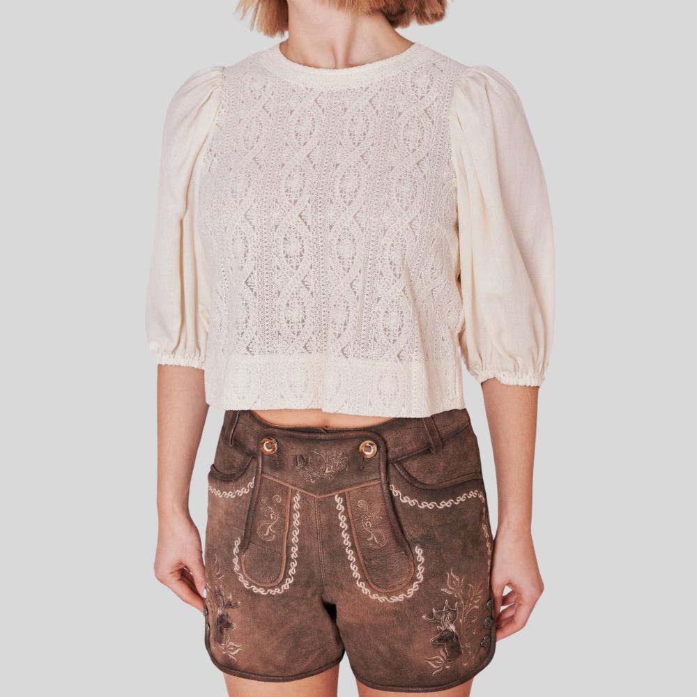 Beachside Comfort & Style: Explore a variety of stylish women's shorts for a comfortable and versatile german wear. 