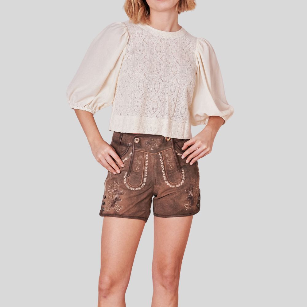 german Ready in Style: Discover the perfect pair of stylish women's shorts for your german festivals