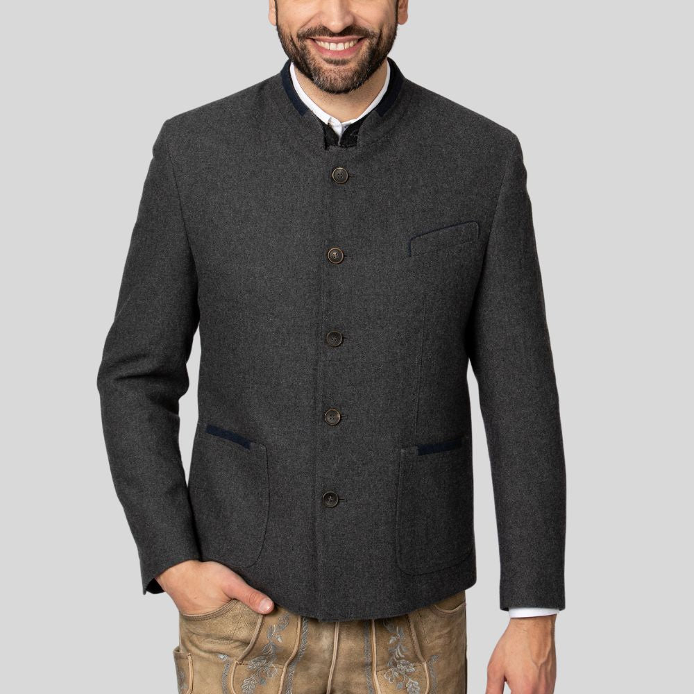 "Traditional Trachten jacket perfect for Oktoberfest"
