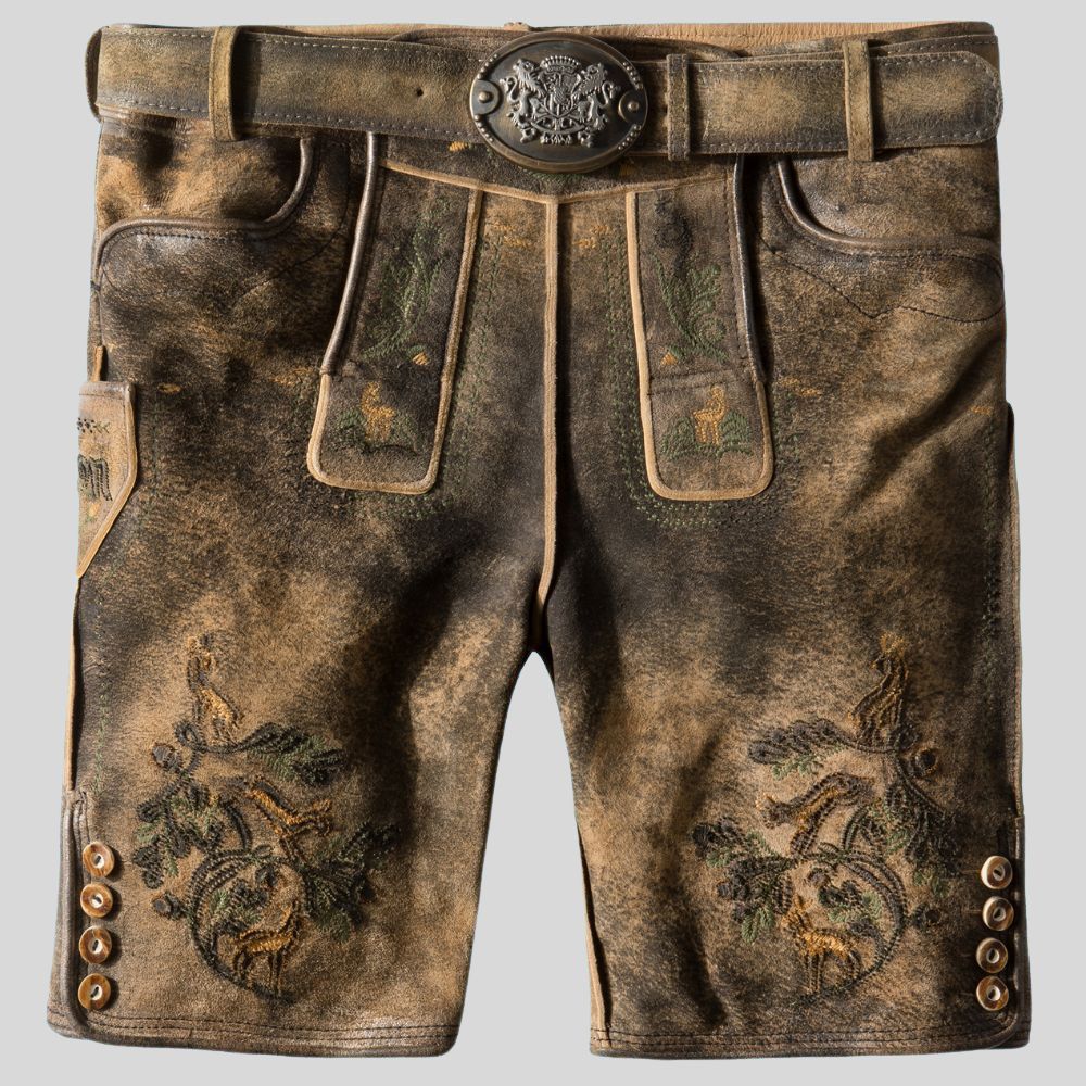 Reimagine Tradition: Own a piece of history with our collection of men's vintage-inspired Lederhosen.