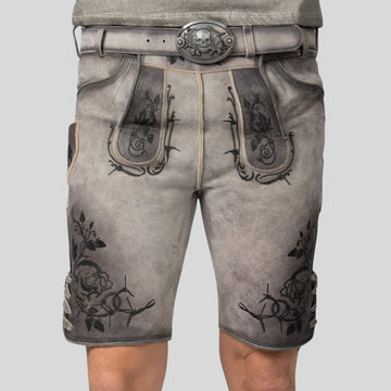 Effortless Cool, Vintage Style: Rock a pair of men's Lederhosen for a uniquely vintage vibe.