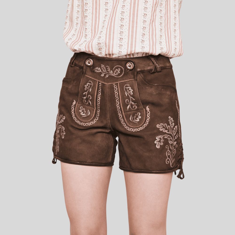 "Comfortable Relaxed-Fit Shorts for Women – Designed for a Laid-Back German Festival Experience"